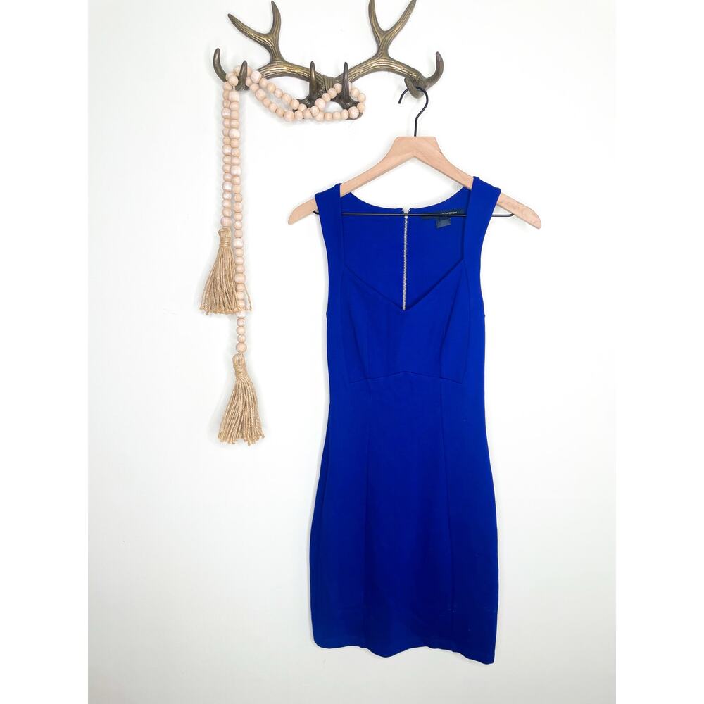 French Connection Bodycon Dress Womens Size 2 Lula Night Out Work Formal Dressy
